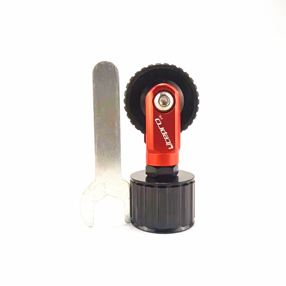 Litepro P43 33.9MM Seatpost Easy Wheel Push Wheel Folding Bicycle Seat Tube Rod 412 Easywheel