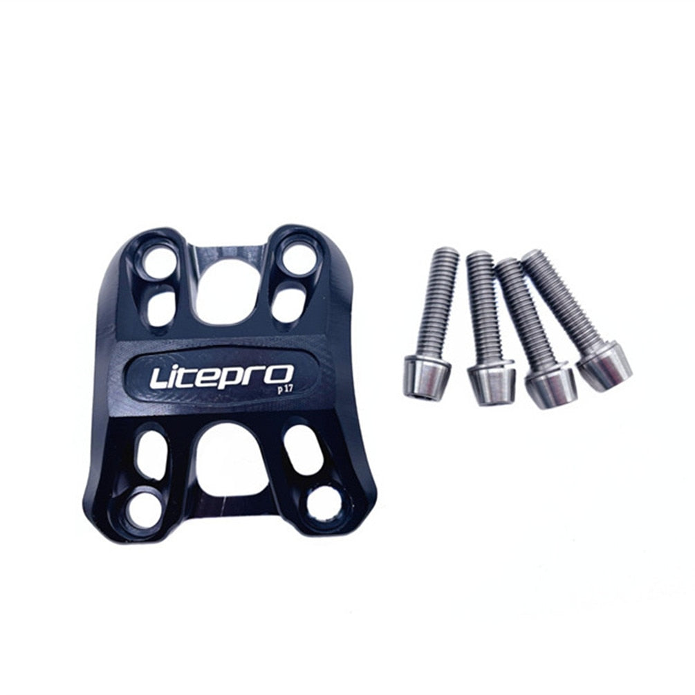 Litepro P17 Aluminum Alloy Stem for Birdy Bikes – Titanium Screws, 17g/26g, 6 Colors Options