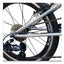 Litepro 20Inch Folding Bike V Brake External 10Speed Bicycle Steel Frame Portable Vehicl