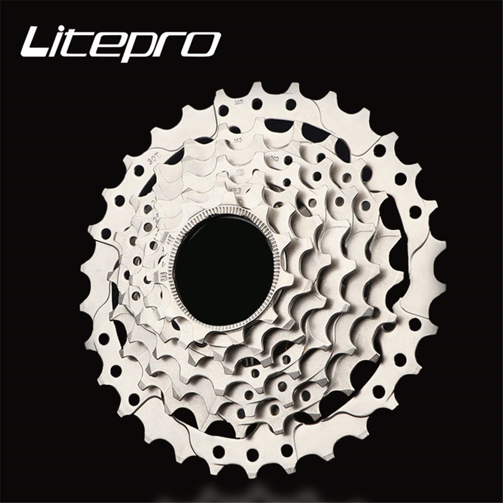 Litepro External 7 Speed Freewheel 11-28T 11-30T For Bromp Folding Bicycle Cassette Flywheel