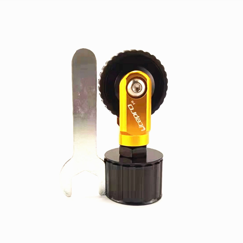 Litepro P43 33.9MM Seatpost Easy Wheel Push Wheel Folding Bicycle Seat Tube Rod 412 Easywheel