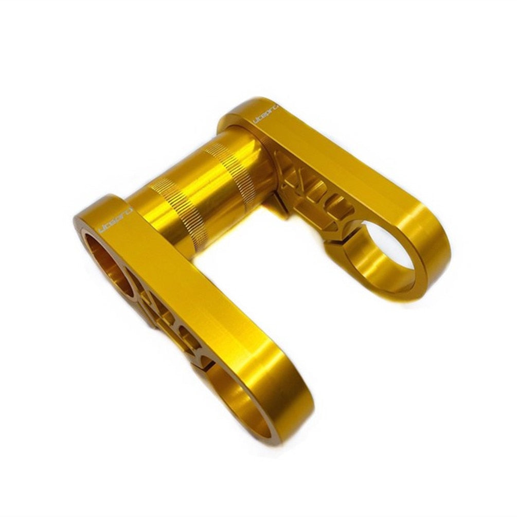 Litepro Double Handlebar Stem for Birdy Bikes – 31.8mm Aluminum Alloy, Lightweight (180.8g), 6 Colors