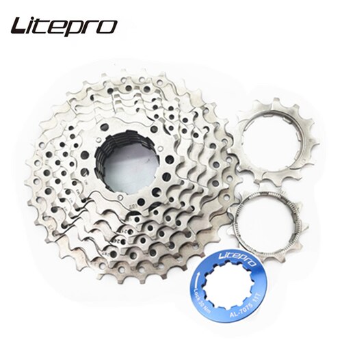 Litepro MTB Folding Bicycle 8 Speed 11-32T Cassette Flywheel