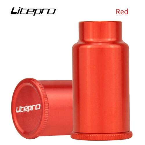 Litepro Elite Front Wheel Quick Release Lamp Holder Alloy Fork Lights Clamps Mount Headlight Action Camera For birdy Bike