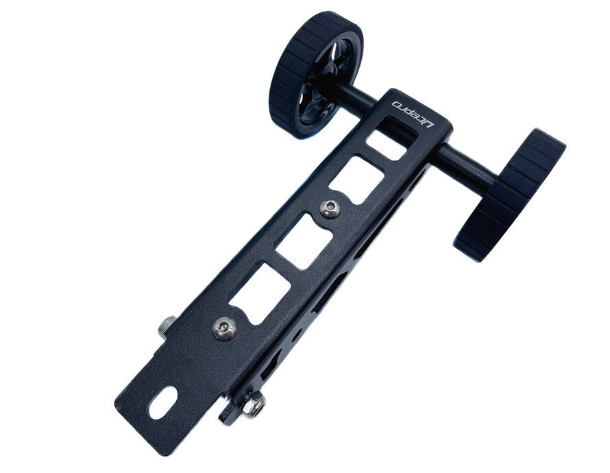Litepro Elite Folding Bike Rolling Wheel Rack Alloy Thick Wheel Thin Wheel Bottle Cage Pushing Mount For birdy 1/2/3
