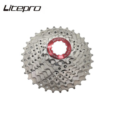Litepro MTB Folding Bicycle 8 Speed 11-32T Cassette Flywheel