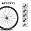 Litepro 700C Carbon Fibre Hub Straight Pull Wheels Alloy Rim 40MM 6 Claws 11S Road Bicycle V Brake Wheelset 1900G