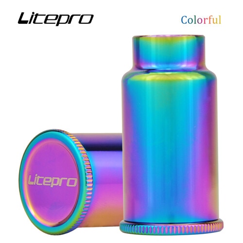Litepro Elite Front Wheel Quick Release Lamp Holder Alloy Fork Lights Clamps Mount Headlight Action Camera For birdy Bike