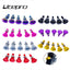 Litepro For Birdy 2 3 Bicycle Front Wheel Fixing Screw Aluminum Alloy  Folding Bike Rear Fork Fixing Bolts 5Pcs