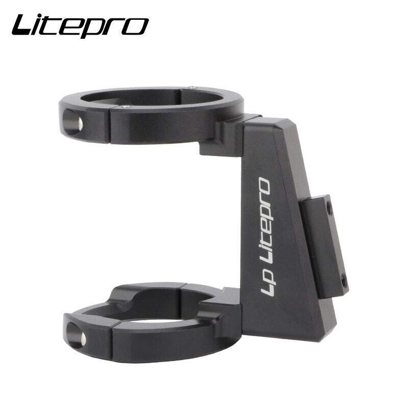Litepro Elite Folding Bicycle K3 plus Pig Nose Front Bag Adapter Mount Alloy Modified Front Shelf Racks Bike For Fnhon Dahon