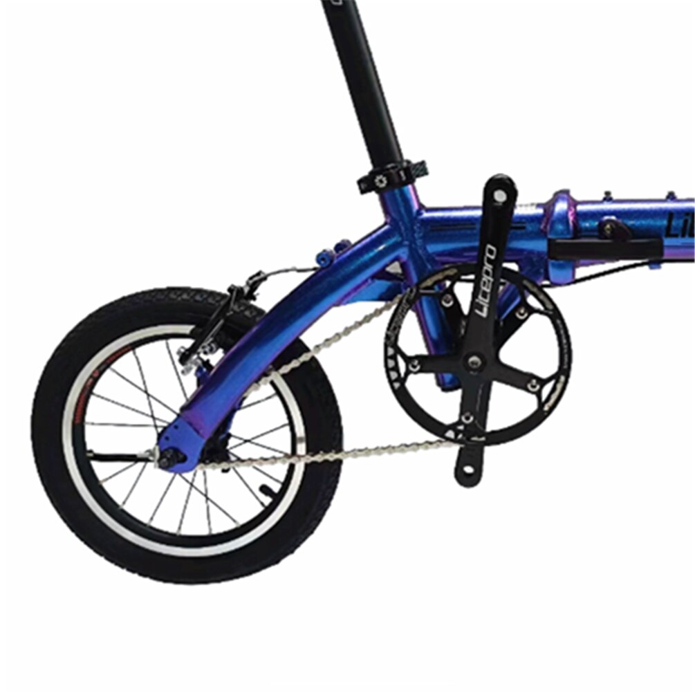 Litepro 14 16Inch Single Speed Folding Bike Aluminum Alloy Mini Outer 3 Speed Bicycle Vehicle