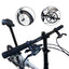 Litepro 20Inch Folding Bike V Brake External 10Speed Bicycle Steel Frame Portable Vehicl