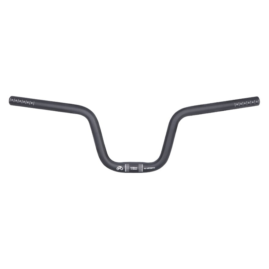 Litepro U-Shaped Handlebar for Brompton Bikes – 25.4x580mm, 120mm/160mm Lift, Aluminum Alloy
