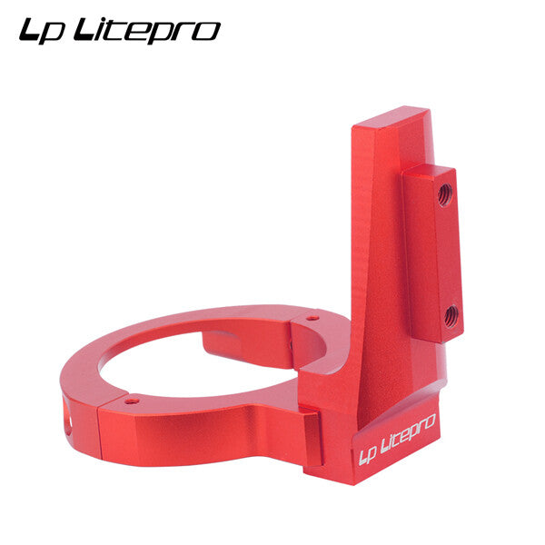 Litepro Folding Bike Front Pack Convert Bracket Front Rack Pig Nose Holder Adapter Compatible Dahon K3 P8 K3 PLUS Fohon 412 Bicycle