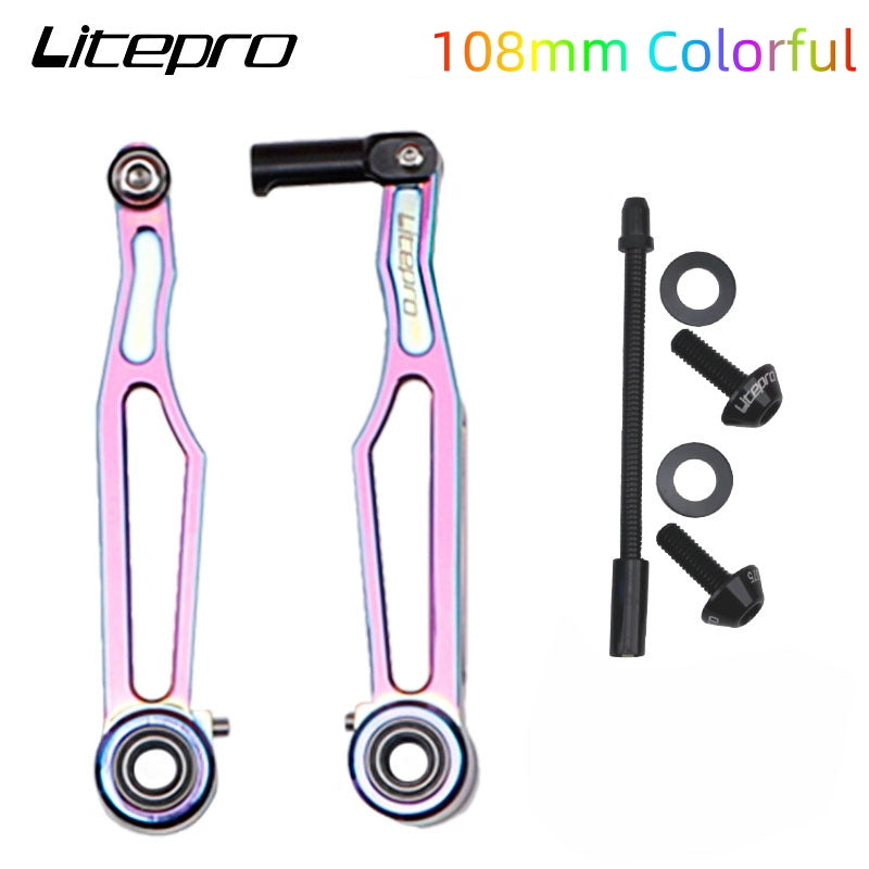 Frein V Litepro LongArm Forgé - Longueur 110 Mm, Pour Vélos Route, VTT Et Pliants (roues 14" à 20") - 6