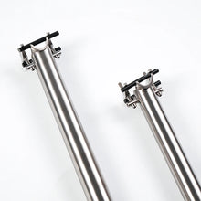 Titanium Seat Post for Brompton/Birdy – 31.8mm & 34.9mm CNC-Made – 520mm to 650mm Length Options – Upgrade Cycling Seatpost