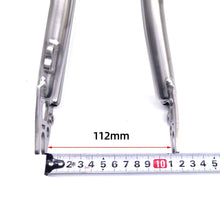 Titanium Bike Rear Triangle For P line For Brompton Bicycle Front Fork Frame Lightweight 16" original Size Part