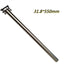 CNC Titanium Seat Post Fit Brompton Bike Accessories Folding Bicycle Seats 31.8 34.9 600/650/550/520mm Ti Cycling Part