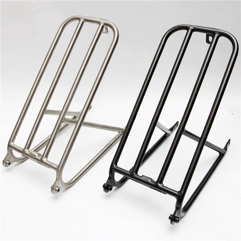 Type R Bike Rack Titanium alloy folding bike standard Ti rack rear rack for trifold bik ...