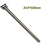 CNC Titanium Seat Post Fit Brompton Bike Accessories Folding Bicycle Seats 31.8 34.9 600/650/550/520mm Ti Cycling Part