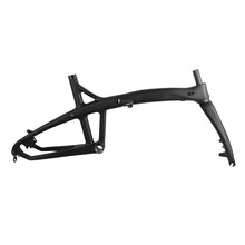 Lightweight T800 Carbon Fiber Folding Bike Frame - 20" Wheels | Disc Brake Ready | 2180g Frame + 380g Fork