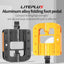 Liteplus Foldable Pedals - Universal 14mm Thread, Reflective, for Brompton/Dahon Folding Bikes