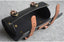 Bicycle bag handmade leather rainproof riding bag handlebar saddle bag fit brompton road bike MTB PU leather tool bag