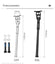 LITEPLUS for JAVA NEO Three-Fold Bicycle Kickstand Ultralight Parking Bracket for 16inch 349 / 20inch 406 Models