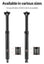 Litepro MTB Dropper Seatpost 27.2/30.9/31.6mm Telescopic Seat Post Wire Control Adjustable Bicycle Seat Tube Cycling Accessories