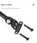 LITEPLUS for JAVA NEO Three-Fold Bicycle Kickstand Ultralight Parking Bracket for 16inch 349 / 20inch 406 Models
