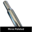Litepro Titanium Seatpost for Brompton - 31.8mm x 250-800mm, GR9 Ti3Al2.5V, Flared End, 250g, Custom Length&Color