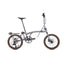 Litepo S20D Folding Bike - 20" 9-Speed, Disc Brake Aluminum Alloy Frame, Ultralight 11kg