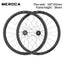 Litepro MEROCA RX300/RX400 700C Carbon Disc Brake Wheelset – Thru-Axle/QR, 35/38/42mm Depth, 8-12 Speed, T700+T800 Carbon (6-Bolt)