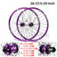 PASAK HB10/MH31 Downhill MTB Wheelset- 26/27.5/29 Inch, HG/MS/XD Freehubs, QR/Thru-Axle Options, 32H, 7075 Alloy