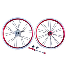 Litepro 16-inch 5-Speed Wheelset for Folding Bikes - 9-11-13-15-17T Cassette, 74/88mm Spacing, 20H, 433g/645g