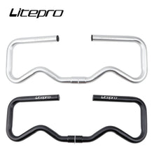 Litepro P-Style Butterfly Handlebar for Brompton – 25.4×490mm, Aluminum Alloy, 377g