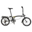 Litepro 20Inch External 9 Speed Tri-fold Folding Bicycle Straight M Handlebar Steel Frame