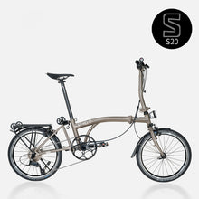 Litepo S20 Folding Bike - 20" 9-Speed, Aluminum Alloy Frame, Ultralight 11.2kg