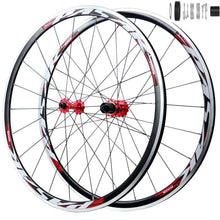 PASAK HB13/P19 700C Road Wheelset - 54T Star Ratchet, 4 Sealed Bearings, 30mm Alloy Rim, Rim Brake Compatible, 11-Speed HG