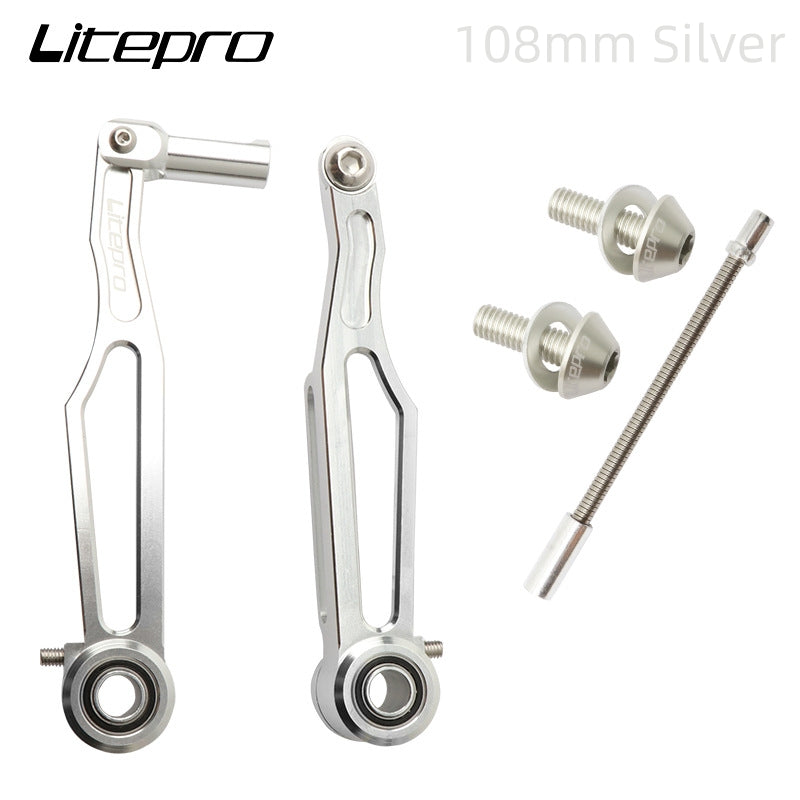 Frein V Litepro LongArm Forgé - Longueur 110 Mm, Pour Vélos Route, VTT Et Pliants (roues 14" à 20") - 7