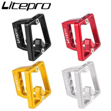 Litepro Folding Bicycle Split Pig Nose Pad For Brompton 3 Hole Front Carrier