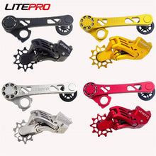 Litepro External 7Speed Chain Tensioner DIP Shifter For Brompton Bike Aluminum Alloy Rear Derailleurs Transmission