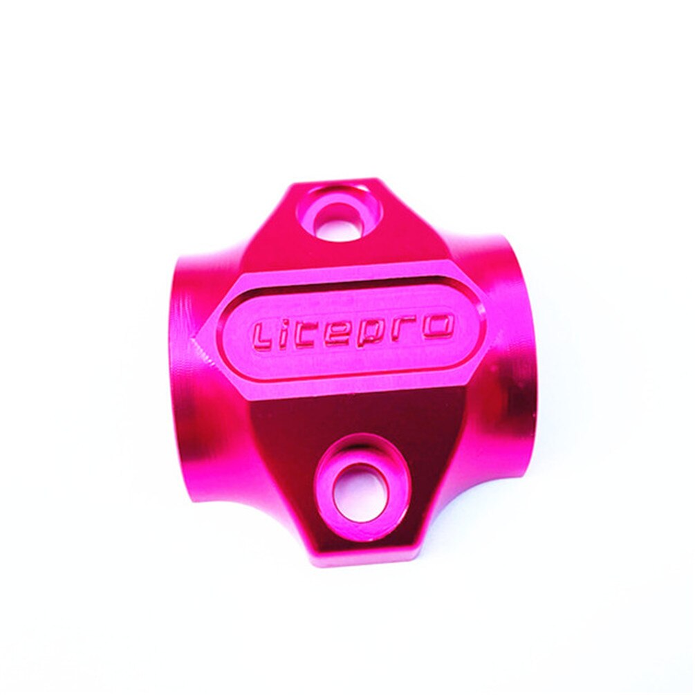 Litepro Folding Bicycle Alloy Head Tube Top Cover 25.4mm Dual Nail Handle Post Cap Buckle