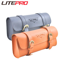 Litepro Leather Retro Handlebar Portable Hanging Bags