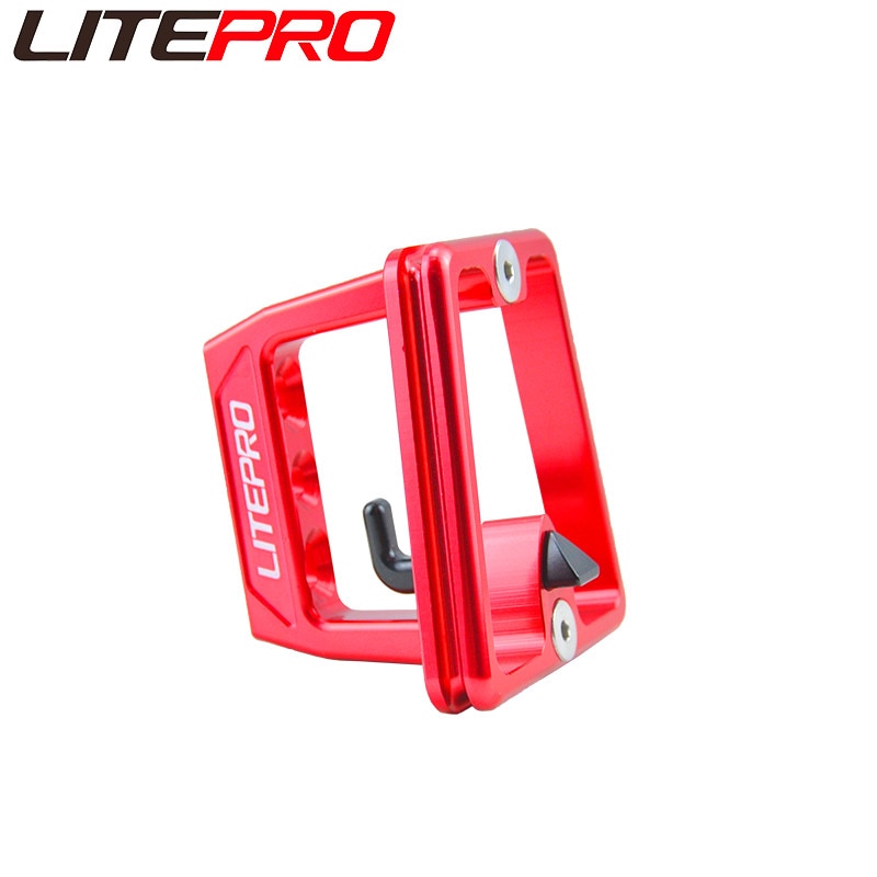 Litepro Folding Bicycle Split Pig Nose Pad For Brompton 3 Hole Front Carrier