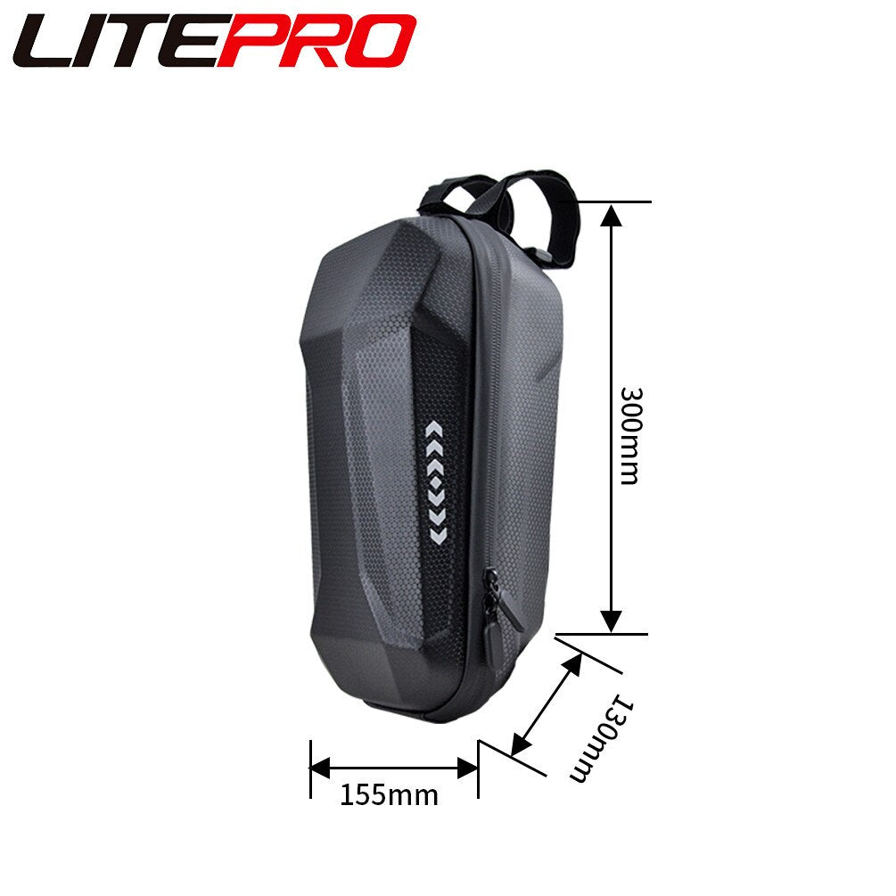 Litepro PU Storage Waterproof Leather Head Bag