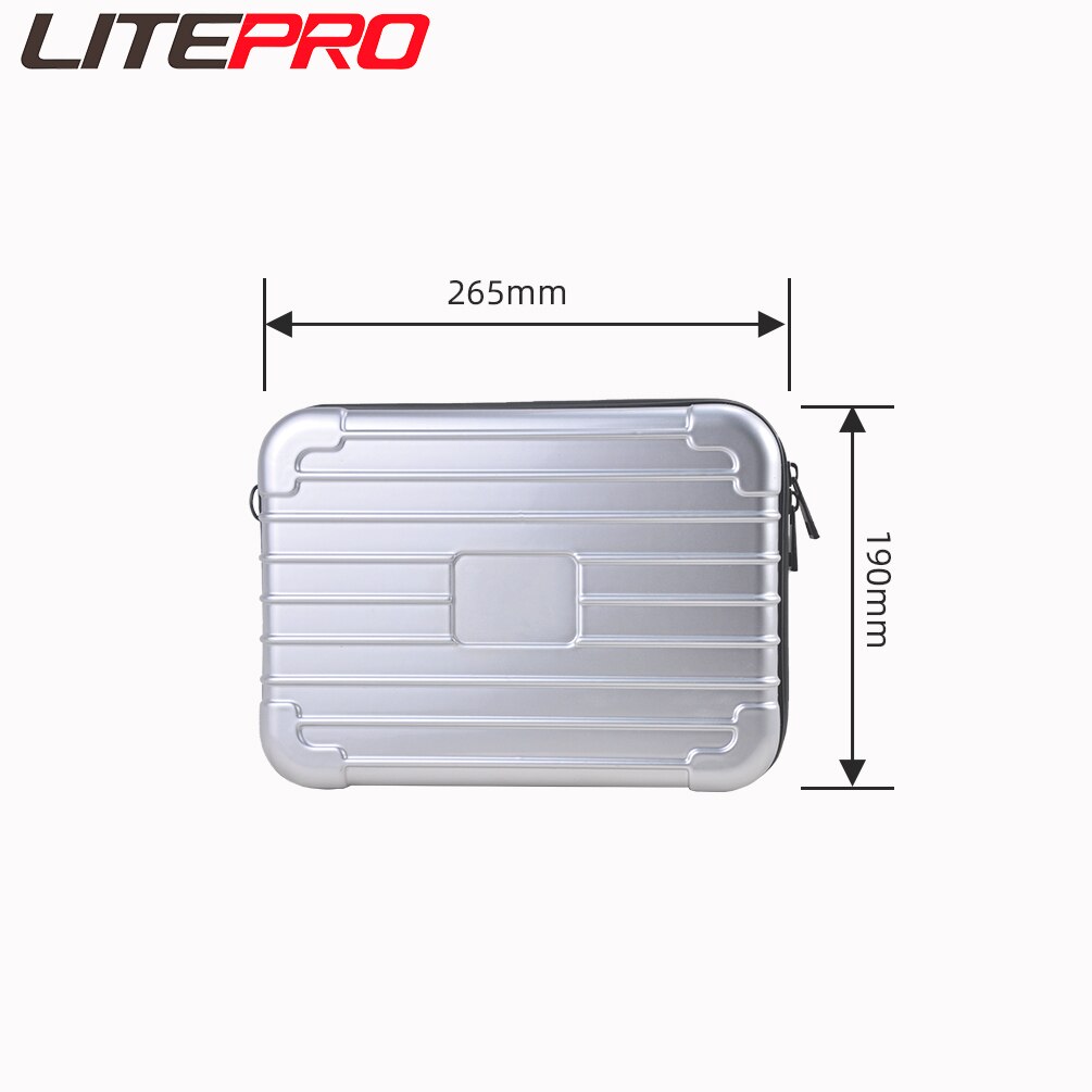 Litepro 10 Inch Front Head Bag Folding Bike Pig Nose Storage Box