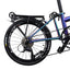 Litepro 16Inch External 9 Speed Trifold Folding Bicycle Straight M Handlebar Steel Frame