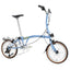 Litepro R9 16Inch External 9 Speed Trifold Folding Bicycle Straight M Handlebar Steel Frame