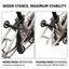 Litepro Bicycle Easy Wheel Extension Bar for Neo Folding Bike Aluminum Alloy Reinforced Telescopic Rod E-Wheel Extender Cycling Parts